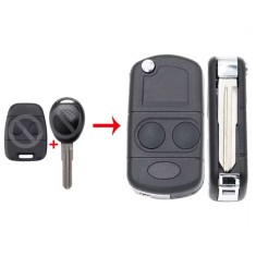 Carcasa Cheie Auto tip Briceag compatibila cu Land Rover Freelander, Transformare din Cheia Normala