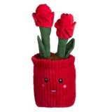 Ghiveci cu Trandafiri Rosii din Plus, &Oslash;12x27cm, CMCLASS