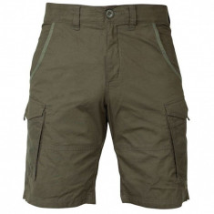 Fox Collection Green &amp; Silver Combat Shorts Small