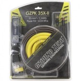 Kit Cabluri Alimentare Ground Zero GZPK 35X-II, 35mm&sup2;, Siguranță 200A, RCA, Audio Auto