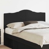 vidaXL Tăblie cap cu headboard Stejar Negru 160 cm Lemn compozit 887979
