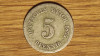Germania - moneda de colectie istorica - 5 pfennig 1875 C - Frankfurt - rara!, Europa