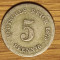Germania - moneda de colectie istorica - 5 pfennig 1875 C - Frankfurt - rara!