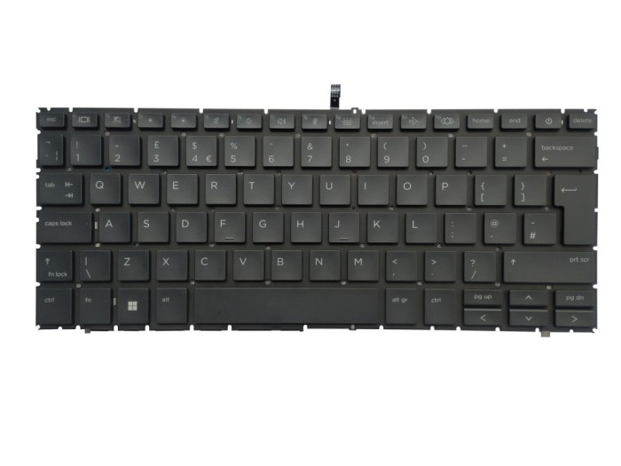 Tastatura Laptop, HP, EliteBook 830 G9, iluminata, layout UK