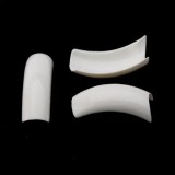 Cumpara ieftin Tipsuri unghii, albe, Mix, cutie, 100buc - Royal Fancy, AMAZING SHINE