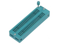Soclu ZIF DIP48 THT 50VDC foto