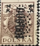 Timbre - Polska - Polonia - Interbelice - Supratipar 100000