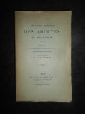 L&#039;EDUCATION POPULAIRE DES ADULTES EN ANGLETERRE (1896, preface de M. F. Buisson)