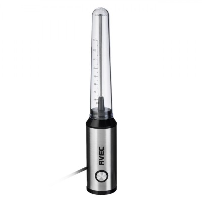 Mixer Electric Avec HB-207A, Capacitate 80ml, Putere 25W, Negru/Argintiu foto