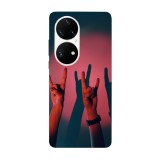 Husa compatibila cu Huawei Nova 8i model Peace, Silicon, TPU, Viceversa, Transparent, Carcasa