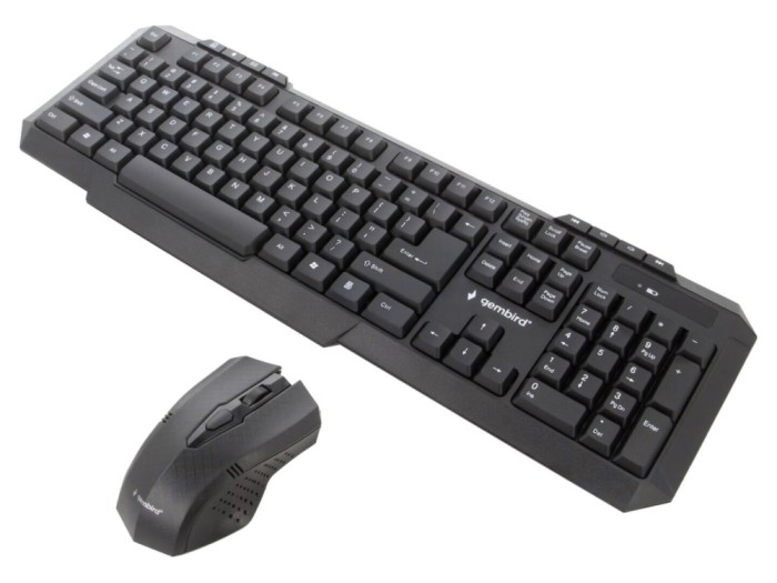 Kit tastatură și mouse wireless USB US