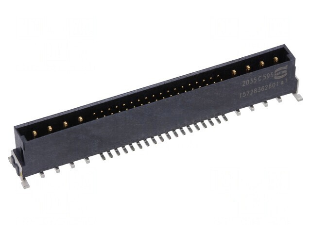Conector PCB-PCB tată PIN 44 har-flex Hybrid SMT