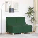 VidaXL Fotoliu 2 pcs Verde junglă 55 x 74 x 82 cm Țesătură de catifea