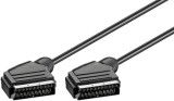 Cablu Euro SCART 21 pini - Euro SCART 21 pini 1.5m Goobay 11702