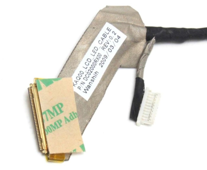 Cablu video LVDS HP DC02000RX00, EliteBook 8540P