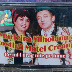 Maricica Mihoianu & Costică Matei Creangă , casetă sigilată cu muzică