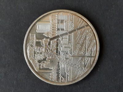 10 Euro &amp;quot;Industrielandschaft&amp;quot; F, 2003, RFG - A 2656 foto