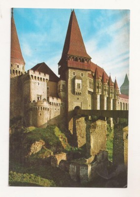 RF54 -Carte Postala- Castelul de la Hunedoara, necirculata foto