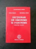 AURA BRAIS - DICTIONAR DE OMONIME SI PARONIME PENTRU ELEVI