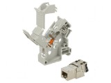 Conector RJ45 Cat6a ecranat 8p8c - soclu PIN 8