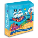 Editura DPH, Inventeaza povesti - Aventuri in ocean, 30+ jocuri distractive de matematica