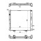 Radiator racire Mercedes W124/Clasa E, 1984-1996, Motorizare 2, 0 (E200); 2, 2 220e/E220 Benzina, tip climatizare cu AC, cutie Manuala, dimensiune 48
