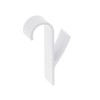 Cuier cu clema, Pentru baie, Plastic, Alb, Oem