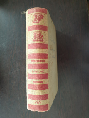 DICTIONAR FRANCEZ-ROMAN - Condeescu, Hanes foto