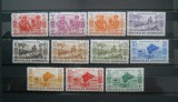 NOILE HEBRIDE 1953 SERIE MH, Nestampilat