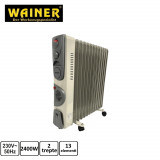 Calorifer cu ulei 13 elementi 2 trepte de putere 2400W, Wainer