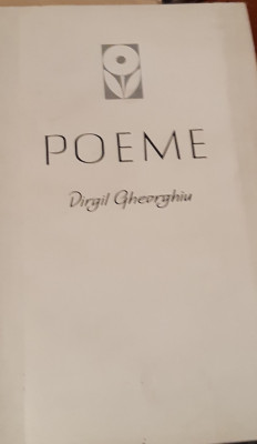 POEME VIRGIL GHEORGHIU foto