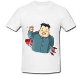 Cumpara ieftin Tricou &quot; Kim Jong-un - racheta &quot;