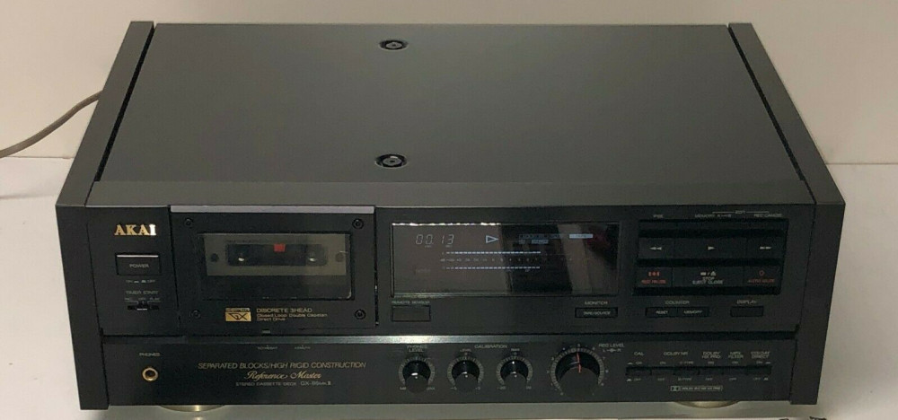 AKAI GX-95 MkII Reference Master Cassette Deck, High End TOP, laterale  lemn, TC. | Okazii.ro