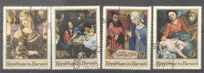 Burundi 1967 Paintings, used AH.026