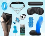 Kit Valentine's Day Seduction Mode, 10 Accesorii, Albastru