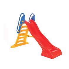 Tobogan de plastic colorat cu gaura pentru furtun apa, 188 x 88 x 125 cm