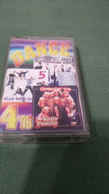 CASETA AUDIO DANCE &amp;#039;98 VOL 4 ORIGINAL FOARTE RARA !! foto