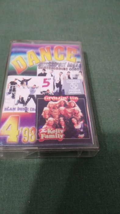 CASETA AUDIO DANCE '98 VOL 4 ORIGINAL FOARTE RARA !!