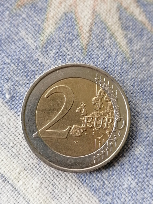 MONEDA-2 EURO 2017 - Franta - comemorativa 1992-2017.