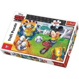 Puzzle Trefl Mickey Miuse pe pista 100 piese