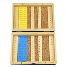 Cutie deluxe riguri competitie Garbolino din lemn 24 locasuri pentru 360 carlige