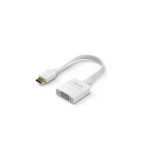 Convertor HDMI la VGA cu audio de 3.5mm și sursă de alimentare USB-Culoare Alb, Vention