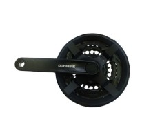 Angrenaj pedalier Shimano Tourney FC-TY301, 42X34X24T, brat 175mm, pt. 6/7/8 vit... Cod:AFCTY301E244CL