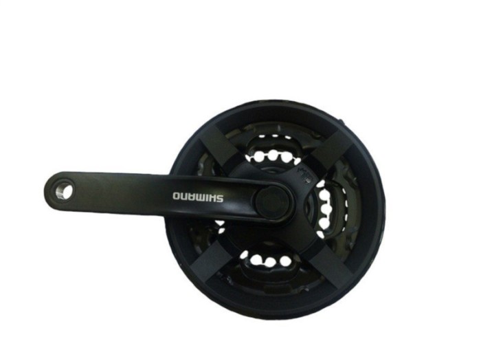 Angrenaj pedalier Shimano Tourney FC-TY301, 42X34X24T, brat 170mm, pt. 6/7/8 vit... Cod:AFCTY301C244CL