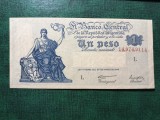 ARGENTINA 1 PESO 1947 SUPERBĂ