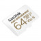 Card MicroSD 64GB, seria MAX Endurance - SanDisk SDSQQVR-064G-GN6IA