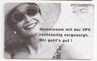 Cartela Telefonica Germania - 12 Dm - 1995 foto