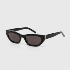 Saint Laurent ochelari de soare culoarea negru