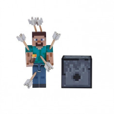 Figurina Minecraft 3 Action Steve With Arrows foto
