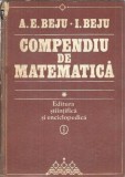 Compendiu de matematica - A. E. Beju